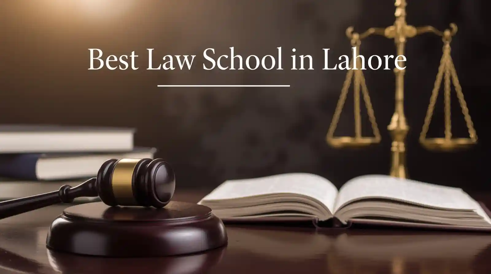 Students studying law with books and a campus backdrop representing the Best Law School in Lahore.