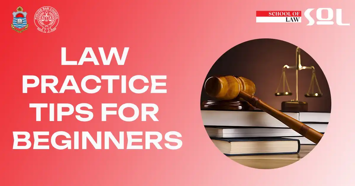 Young lawyer reviewing case files and learning essential Law Practice Tips For Beginners.