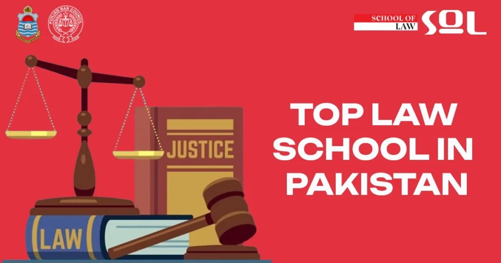 Students attending a lecture and preparing legal notes at the Top Law School in Pakistan.